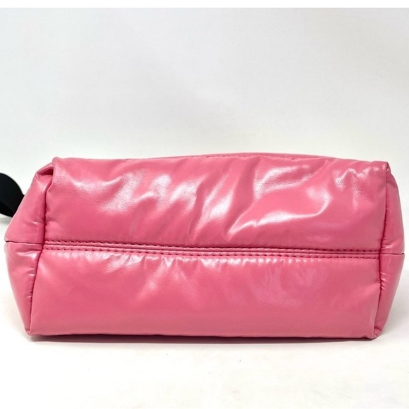 NWT Zara quilted nylon puffer pink mini bag - Picture 7 of 12